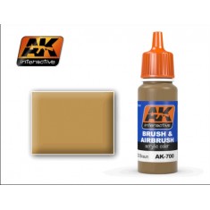 Acrylic Paint - RAL8020 Gelbbraun Base Colour for DAK Camouflage 1942(17ml)