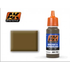 Acrylic Paint - RAL8000 Gelbbraun Base Colour for DAK in North Africa 1942 (17ml)