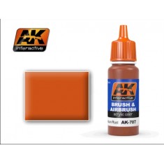 Acrylic Paint - Flat/Matt Medium Rust for Darker Fresh Rust (17ml)