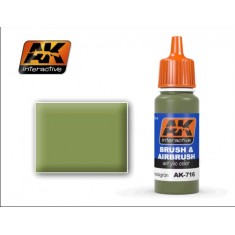 Acrylic Paint - RAL6011 B Resedagrun for 1945 German Vehicles (17ml)
