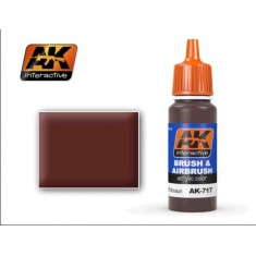 Acrylic Paint - RAL8012 Rotbraun for WWII German Vehicles (17ml)