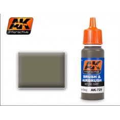 Acrylic Paint - RAL7050 F7 German Grey Beige for German Desert Vehicles (17ml)