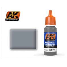 Acrylic Paint - RAL7037 Dunkelgrau for WWII German Warships Camouflage (17ml)