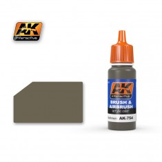 Acrylic Paint - RAL7017 Dunkelbraun (17ml)
