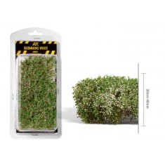 1/35 75mm 90mm Scale Blomming White Shrubberies (bush)
