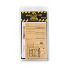 1/35 Laser Cut Wooden Europallet (5pcs)