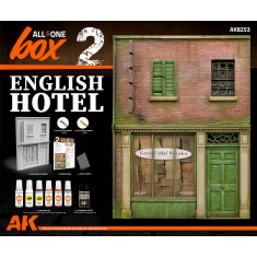 All In One Set -Box 2 - English Hotel (resin base, paints, effects, brush)