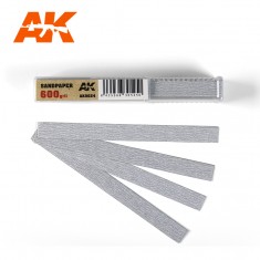 Dry Sandpaper 600 Grit (50pcs)