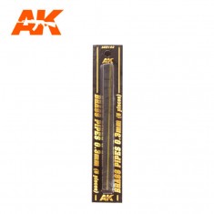 Brass Pipes (diameter: 0.3mm, length: 20cm, 5pcs)