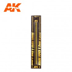 Brass Pipes (diameter: 2.2mm, length: 20cm, 2pcs)
