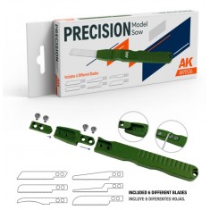 Precision Model Saw (incl. 6 different blades)