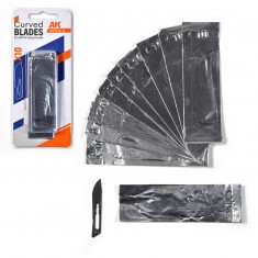 Curved Blades #10 for AK-9545 (10pcs)