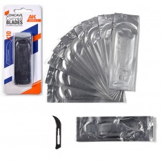 Extra Curved Blades #12 for AK-9545 (10pcs)