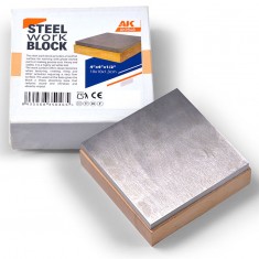 Steel Work Block (4"x4"x1/2" / 100 x 100 x 13 mm)
