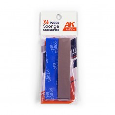 Sanding Pads P2000 Sponge (6pcs)