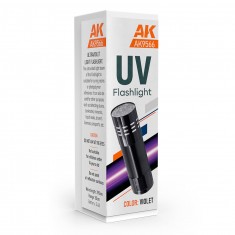 Ultraviolet Flashlight (wavelength: 395nm, range: 50cm)