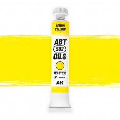Oil Paint - Lemon Yellow (20ml tube)