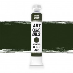Oil Paint - Olive Green (20ml tube)