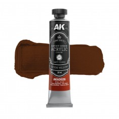 Artist Dense Acrylic Colour - Oxide Yellow (20ml Tube, Matt Finish)