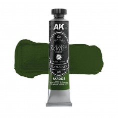 Artist Dense Acrylic Colour - Moss Green (20ml Tube, Matt Finish)
