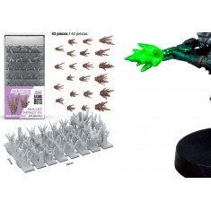 Wargames Basing Bit - Special Effects #Bullet Impact FX (43pcs)