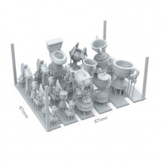 Wargame Scenery Basing Bits - Fantasy Football Trophies (20pcs)