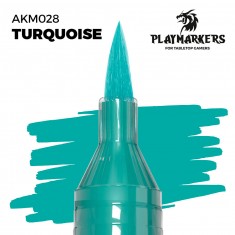 Acrylic Paint Marker for Tabletop Gamers - Turquoise #PLAY MARKERS