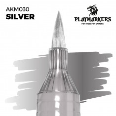 Acrylic Paint Marker for Tabletop Gamers - Silver #PLAY MARKERS