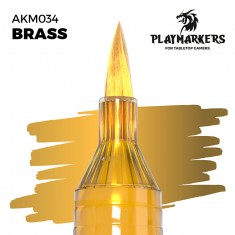 Acrylic Paint Marker for Tabletop Gamers - Brass #PLAY MARKERS