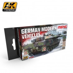 Acrylic Paint Set - German Modern Vehicles Colours (6 x 17ml)