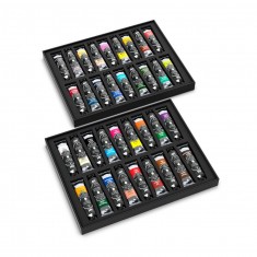 Artist Dense Acrylic Colours Set Full Range (36 Tubes, 20ml Each) [Deluxe Edition]