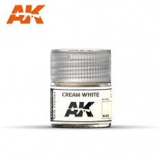 Real Colours Series Acrylic Lacquer Paint - Cream White RAL 9001 (10ml)