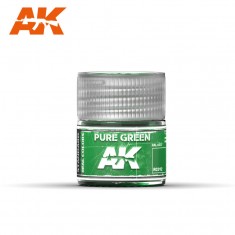 Real Colours Series Acrylic Lacquer Paint - Pure Green (10ml)
