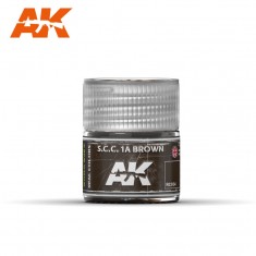Real Colours Series Acrylic Lacquer Paint - SCC 1A Brown (10ml)