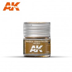Real Colours Series Acrylic Lacquer Paint - Erdgelb-Earth Yellow RAL 8002 (10ml)