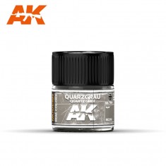 Real Colours Aircraft Acrylic Lacquer Paint - Quarzgrau-Quartz Grey RAL 7039 (10ml)