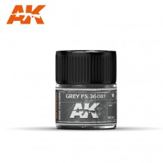 Real Colours Aircraft Acrylic Lacquer Paint - Grey FS 36081 (10ml)