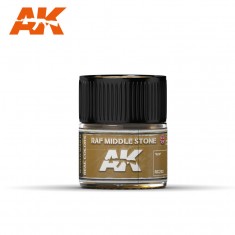 Real Colours Aircraft Acrylic Lacquer Paint - RAF Middle Stone (10ml)