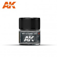 Real Colours Aircraft Acrylic Lacquer Paint - AMT-12 Dark Grey (10ml)