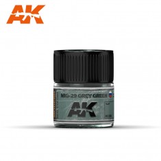 Real Colours Aircraft Acrylic Lacquer Paint - MIG-29 Grey Green (10ml)