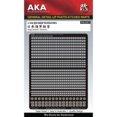 1/350 IJN Ship Windows (high detail, thicken)