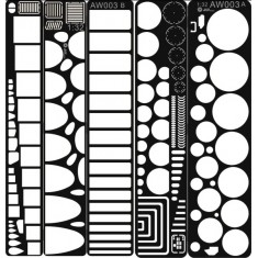 Panel Scribing Templates for 1/32 Aircraft