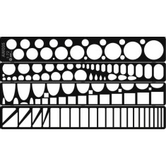 Scribing Templates for 1/72 Aircraft Models