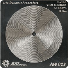 Dynamic Propeller for 1/48 Fw190 3.3m VDM9-12153A / 9-12067A