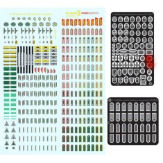 1/16 German WWII Wehrmacht Uniform Insignia and Devices set (Decals&PE)