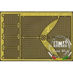 1/35 Grill Mesh for Dragon King Tiger & Jagdtiger