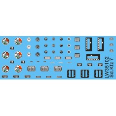 1/35 Vehicle Dials and Placards for SdKfz. 7