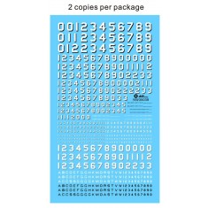 1/350 Decals - USN Ship Markings (2 sheets)