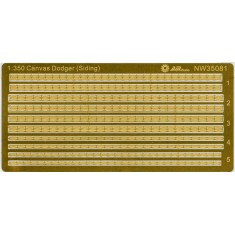 1/350 Photo-etched Canvas Dodger (Fabric Covered Railing)