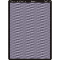 Diamond Mesh - Medium 0.7mm Spacing (Size: 11cm x 7cm)